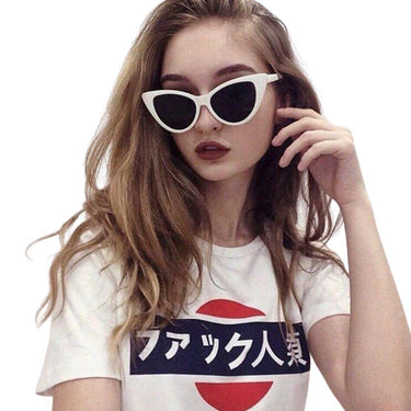 F*** Humanity / Mankind Japanese Kanji Women's Tee Cute But Rude Tee Fashion T-shirt Casual Tee Tumblr Insta Humor from NSE Imports #1.